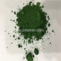 Verde de óxido de cromo utilizado como esmalte